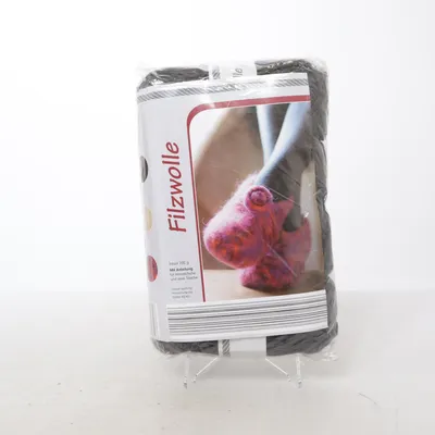 Garn (Svart) från Filzwolle Ull