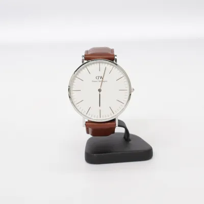 Polshorloge (Wit, Zilver, Bruin) van Daniel Wellington