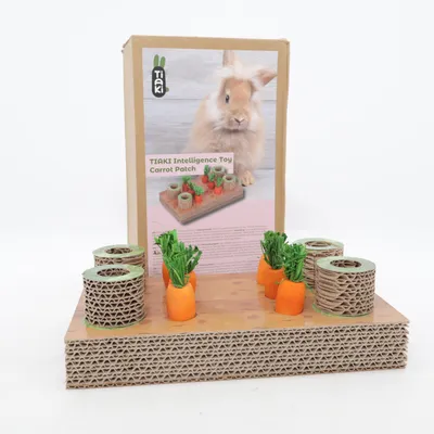Husdyrstilbehør (Intelligence Toy Carrot Patch - for gnavere) fra Tiaki