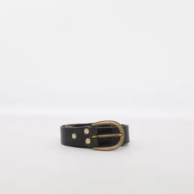 Belt (Black) from Bælte Kompagniet Leather