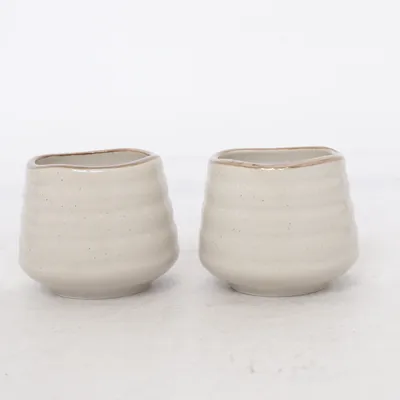 Verre à saké (Beige)