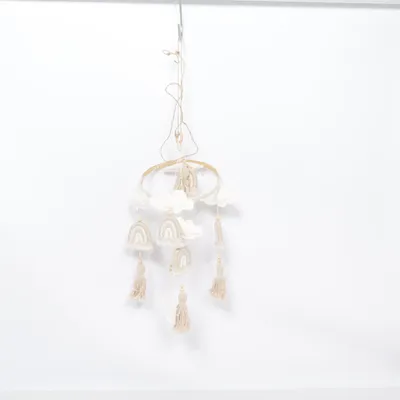 Babymobile (Beige, Weiß)