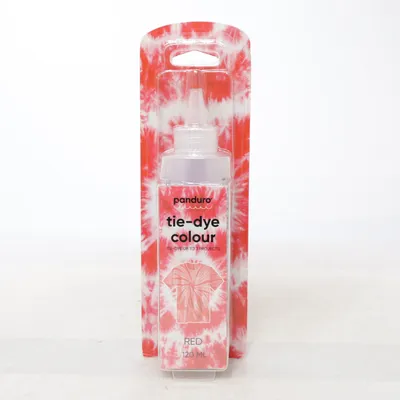 Textilfärg (Röd, Vit) från Panduro