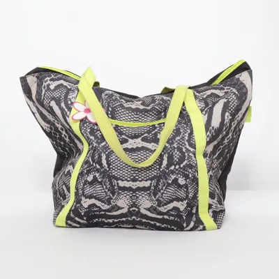 Sac de week-end (Noir, Jaune) de Fabrizio