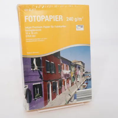 Fotopapier (Geel, Meerkleurig)