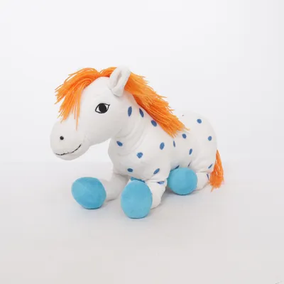 Peluche (Blanc, Bleu, Orange) de Pippi