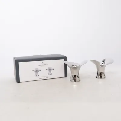 Ljuslykta (Silverfärgad) från Georg Jensen