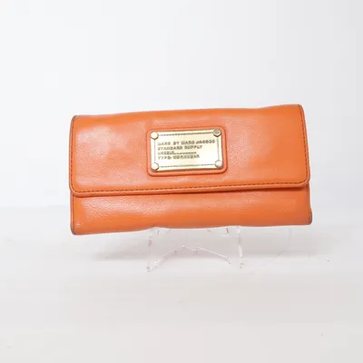 Wallet (Orange) from Marc by Marc Jacobs Leather