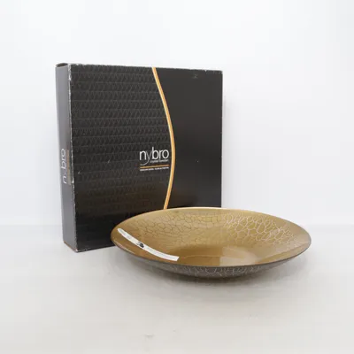 Fruktskål (NC39) från Nybro Crystal Sweden