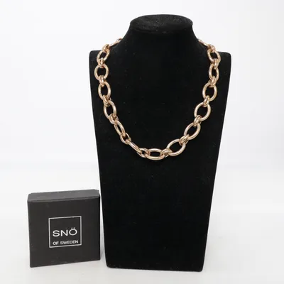 Halsband (Guldfärgad) från Snö of Sweden Okänd metall