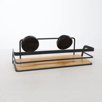 Badrumshylla (Svart, Brun)