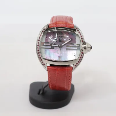 Wristwatch (Red, Silver, Purple) from Bruno Banani