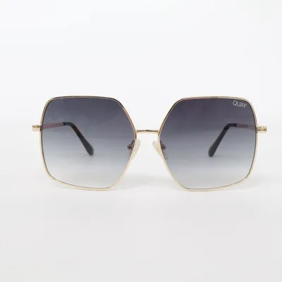 Sunglasses (Gold, Black) from Quay Australia