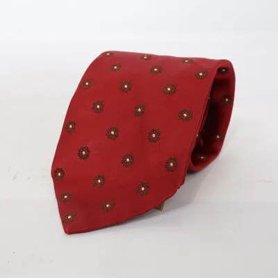 Stropdas (Rood) van Boggi Milano Zijde