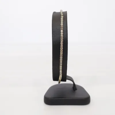 Bracelet (Gold, Transparent) Unknown metal