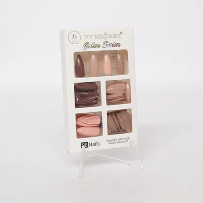 Lösnaglar (Brun, Rosa, Beige) från VV Meijiaer