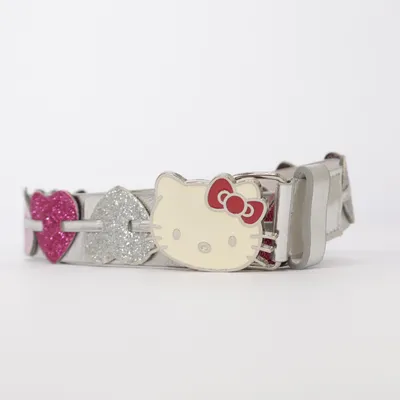 Waist belt (White, Pink) from Sanri