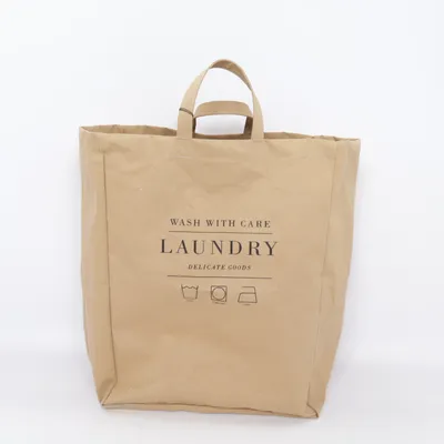 Tvättkorg (Beige) från H&M Bomull