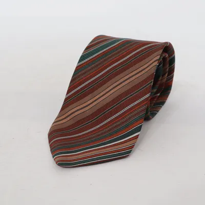 Tie (Brown, Green, Multicolored) from Reine Seide