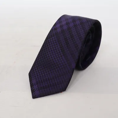 Cravate (Violet, Noir) de Jake*s Soie