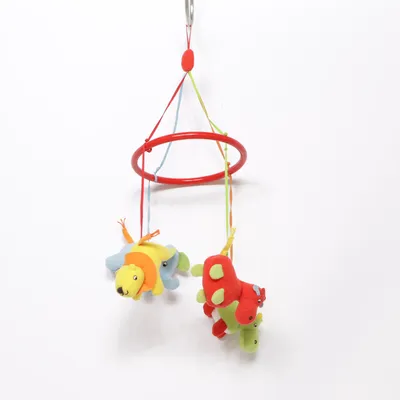 Babymobil (Röd, Flerfärgad)