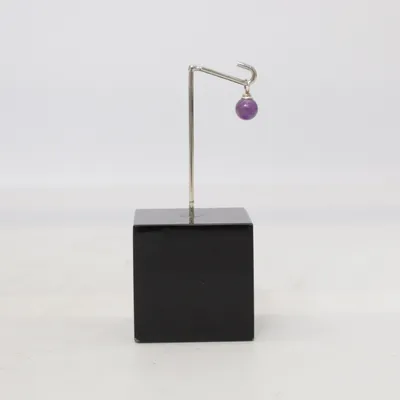 Hänge (Lila, Silverfärgad) Okänd metall