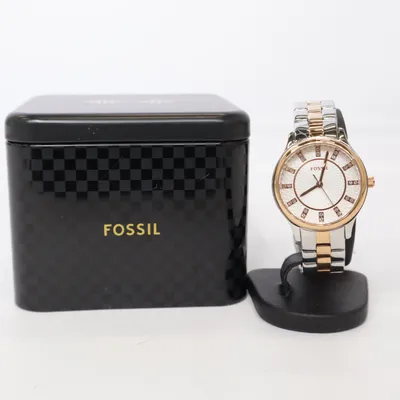 Armbandsur (Silverfärgad, Guldfärgad) från Fossil