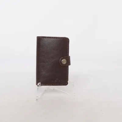 Cigarettetui (Brun, Silverfärgad)