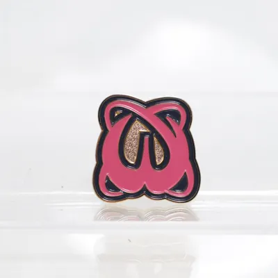 Pin (Guld, Pink) Ukendt metal
