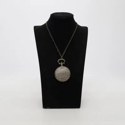 Halsbandsur (Silverfärgad) från Grandpa Okänd metall