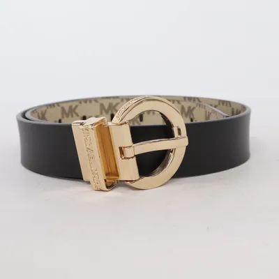 Bälte (Svart, Beige, Guldfärgad) från Michael Kors