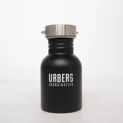Vattenflaska (100% rostfritt stål, 250 ml, diskmaskinssäker, locket 100% rostfritt stål ) från Urberg