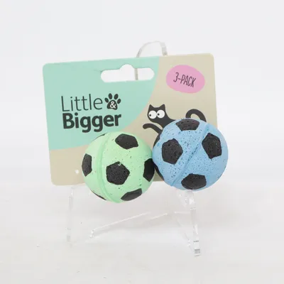 Kattelegetøj (Grøn, Blå, Sort) fra Little & Bigger