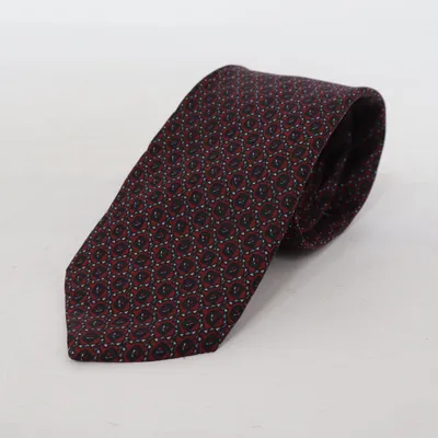 Tie (Red, Black, Multicolored) from Reine Seide