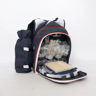 Picknickryggsäck (Blå, Vit, Röd) från Kayoba