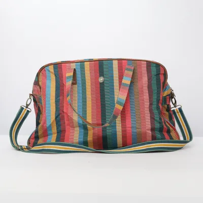 Weekendbag (Röd, Flerfärgad) från Amsterdam Polyester