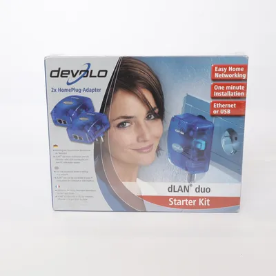 Nätverkskabel (LAN über Steckdose verlängern ) från Devolo