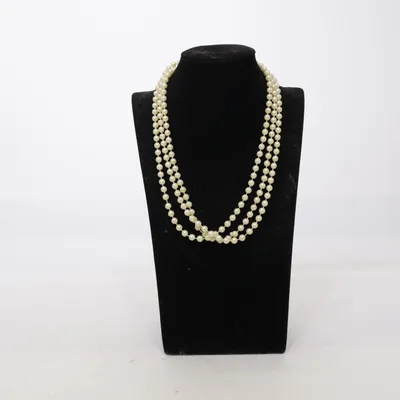 Halsband (Beige) Okänd metall