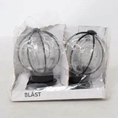 Gardinstångsknoppar (Svart) från IKEA