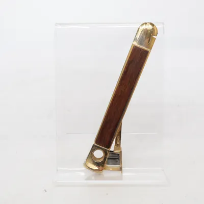 Cigar cutter (Brown, Gold)