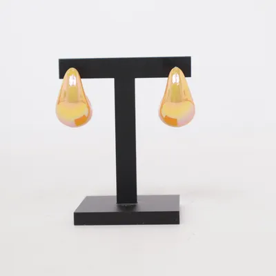 Örhängen (Orange, Rosa) Okänd metall