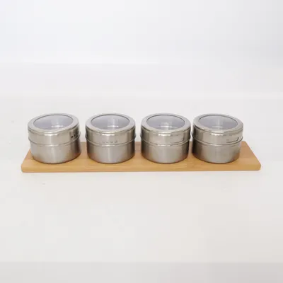 Kryddburk (Silverfärgad, Brun)