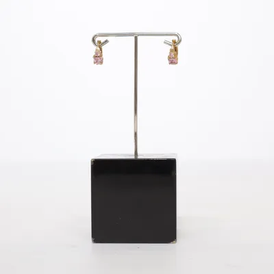 Örhängen (Guldfärgad, Rosa) Okänd metall