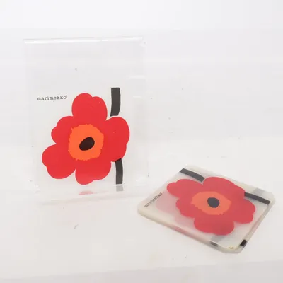 Coasters (Rød, Flerfarvet) fra Marimekko