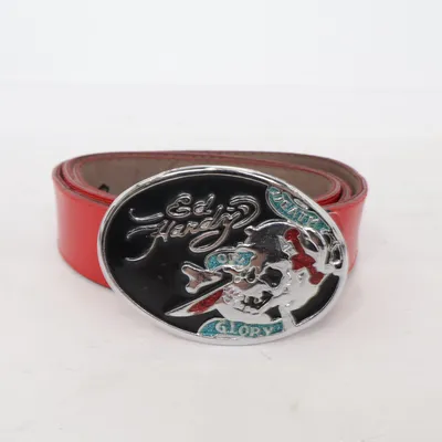 Bælte (Rød) fra Ed Hardy