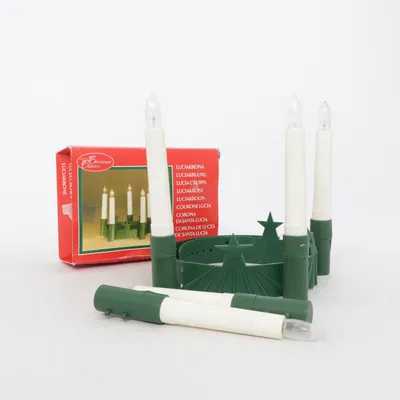Bougeoir électrique de l'Avent (Luciakroon) de Christmas Classics