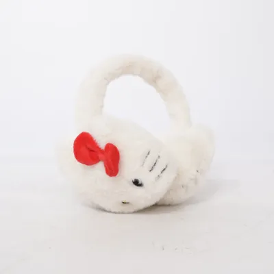 Öronmuffar (Vit, Röd) från Hello Kitty