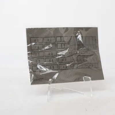 Klistermärken (Svart) från Granit