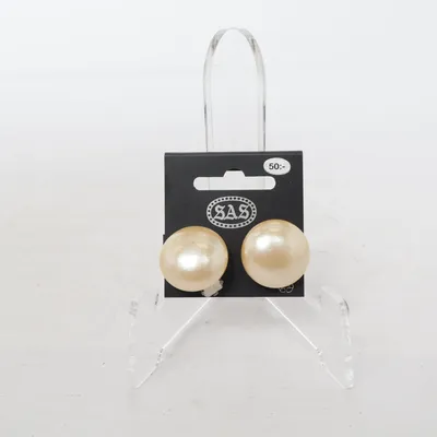 Clips-örhängen (Beige) från SAS Okänd metall