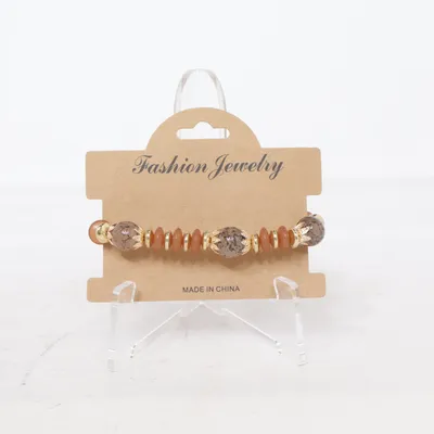 Bracelet (Marron, Or) de Fashion Jewelry Plastique